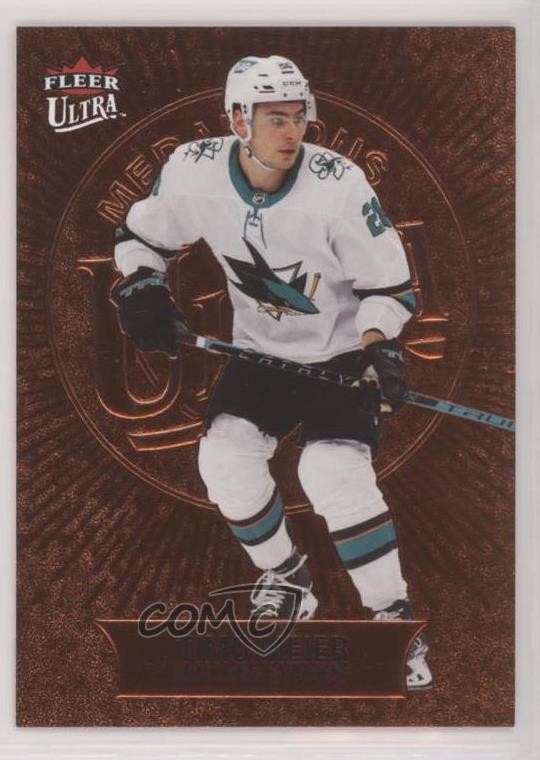2021 Upper Deck Fleer Ultra Medallions Titian Achievement /75 Timo Meier #M-47