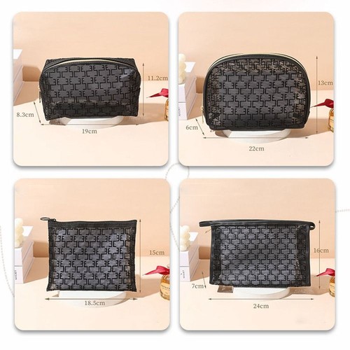 bronzing Women Cosmetic Storage Pouch Ladies Toiletry Storage Bag - Picture 2 of 14