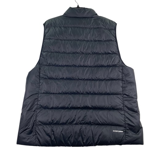 Under Armour Sown Puffer Vest Men Sz 2XL Storm Legend Black Water Resistant New - Picture 14 of 15