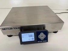 Mettler Toledo BC60 Shipping Scale, 150 x .05 lb, SS Platter with Bluetooth-Used