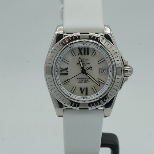 Breitling Cockpit Quartz A71356 Quartz Ladies Watch Steel MOP ...