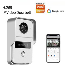 Tuya App 2.4G Wifi Wireless 1080P HD Video Doorbell Doorphone Villa Intercom