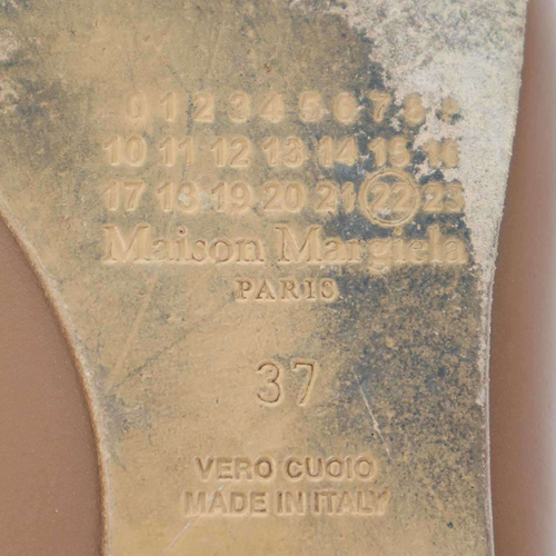 Zapatos planos de ballet Maison Margiela Tabi bailarina marrón talla EU 37 Japón - Imagen 6 de 10