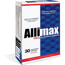 Allimax Nutraceuticals Allisure Powder 180 Mg 30 Capsules