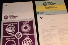 EPCOT Center Experience 1987 Teacher's Classroom Guide Kit Walt Disney World