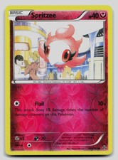 Spritzee 105/162 Common BREAKthrough Pokemon Reverse Holo Lightly Played