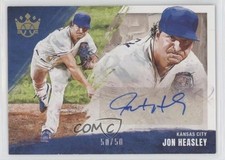 2022 Panini Diamond Kings DK Signatures Holo Gold 50/50 Jon Heasley Auto 0b2