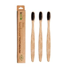 Beco Compostable Bamboo Toothbrush with Ultra-Soft Charcoal activated Bristles