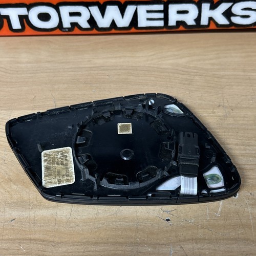 11-16 BMW OEM F10 528 535 550 740 750 FRONT DRIVER SIDE MIRROR GLASS HEATED - Picture 13 of 15