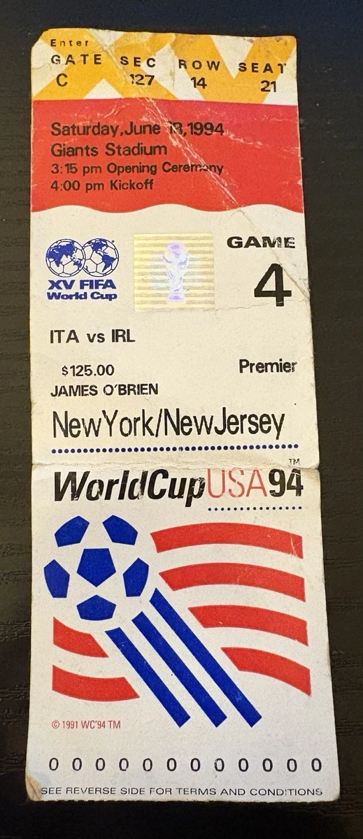 25+ Soccer Original Vintage Sports Memorabilia 1994 for sale
