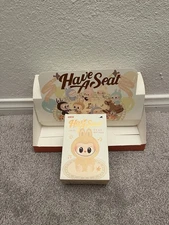 USA-NEW Authentic popmart Labubu Monsters Have A Seat Vinyl ONE BLIND BOX RANDOM