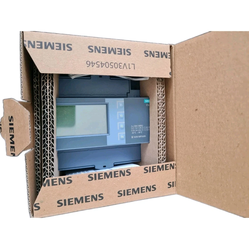 SIEMENS 7KM2200-2EA30-1JA1 7KM Energie MESSGERÄT OVP NEU 3Phasen 5000IMP/kWh - Bild 2 von 4