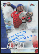 2017 Topps Baseball Finest Jorge Alfaro Finest Autographs #FA-JAL RC Auto