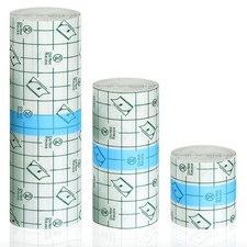 3 Rolls Tattoo Aftercare Bandage - 6" 4" 2" x 2 Yard Second Skin Waterproof T...