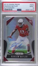 2019 Panini Prizm Rookies Silver Hakeem Butler #350 PSA 9 MINT Rookie Auto RC