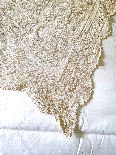Antique Crochet Lace Tablecloth 72x55in Elegant Intricate Openwork Floral Motifs - Picture 15 of 24