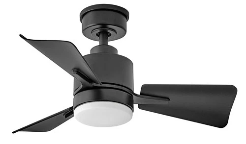 Hinkley Lighting 906030F-LDA Atom 30" 3 Blade Indoor LED Ceiling - Black - Picture 7 of 12