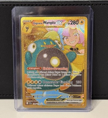 Enigmaras Wampitz EX 188/159 Journey Together Gold DE - NM/Mint - Pokemon