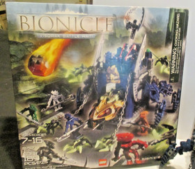 LEGO BIONICLE: Visorak Battle RAM (8757)  Box and Instructions. Incomplete