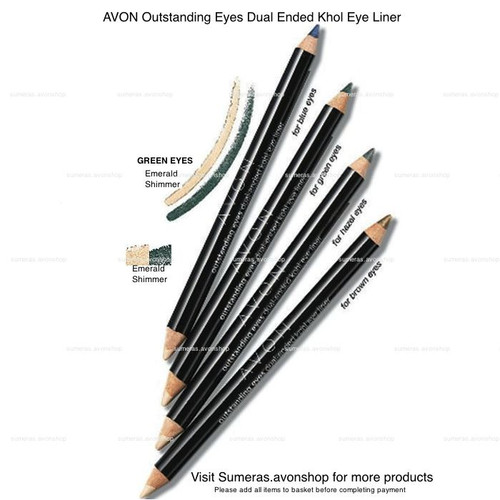 AVON Double Sided Eye Liner ~ Kohl Pencil Eyeliner~ New ~ Free P&P ~ Great Gift - 第 5/9 張圖片