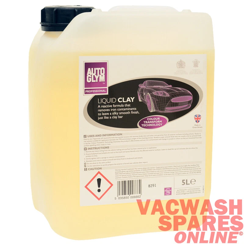 AUTOGLYM LIQUID CLAY 5 LITRE - PROFESSIONAL RANGE - MAGMA - IRON FALLOUT REMOVER