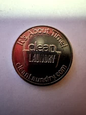 It's About Time Clean Laundry 25 Cent Token