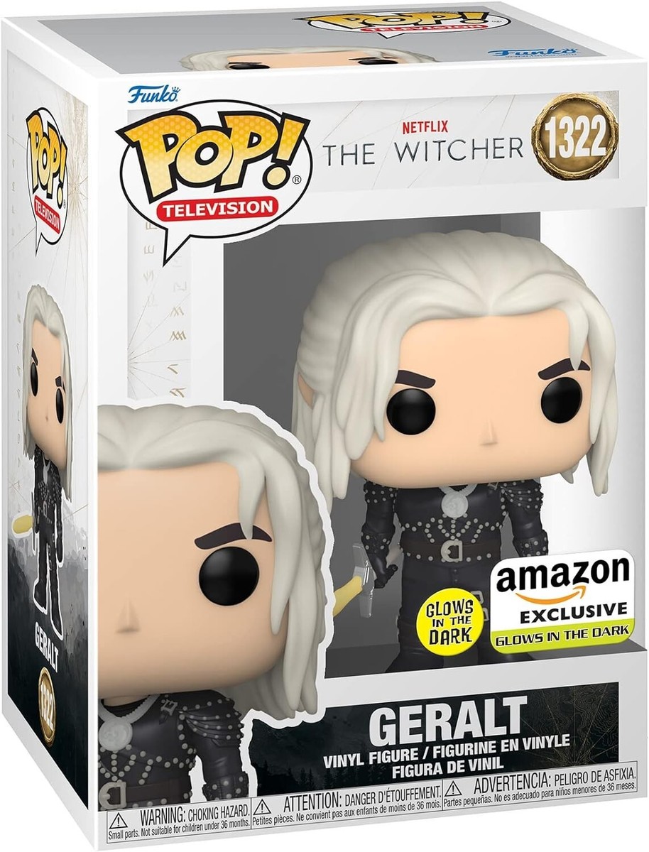 Funko Pop! TV: Netflix The Witcher, Geralt Glow in The Dark