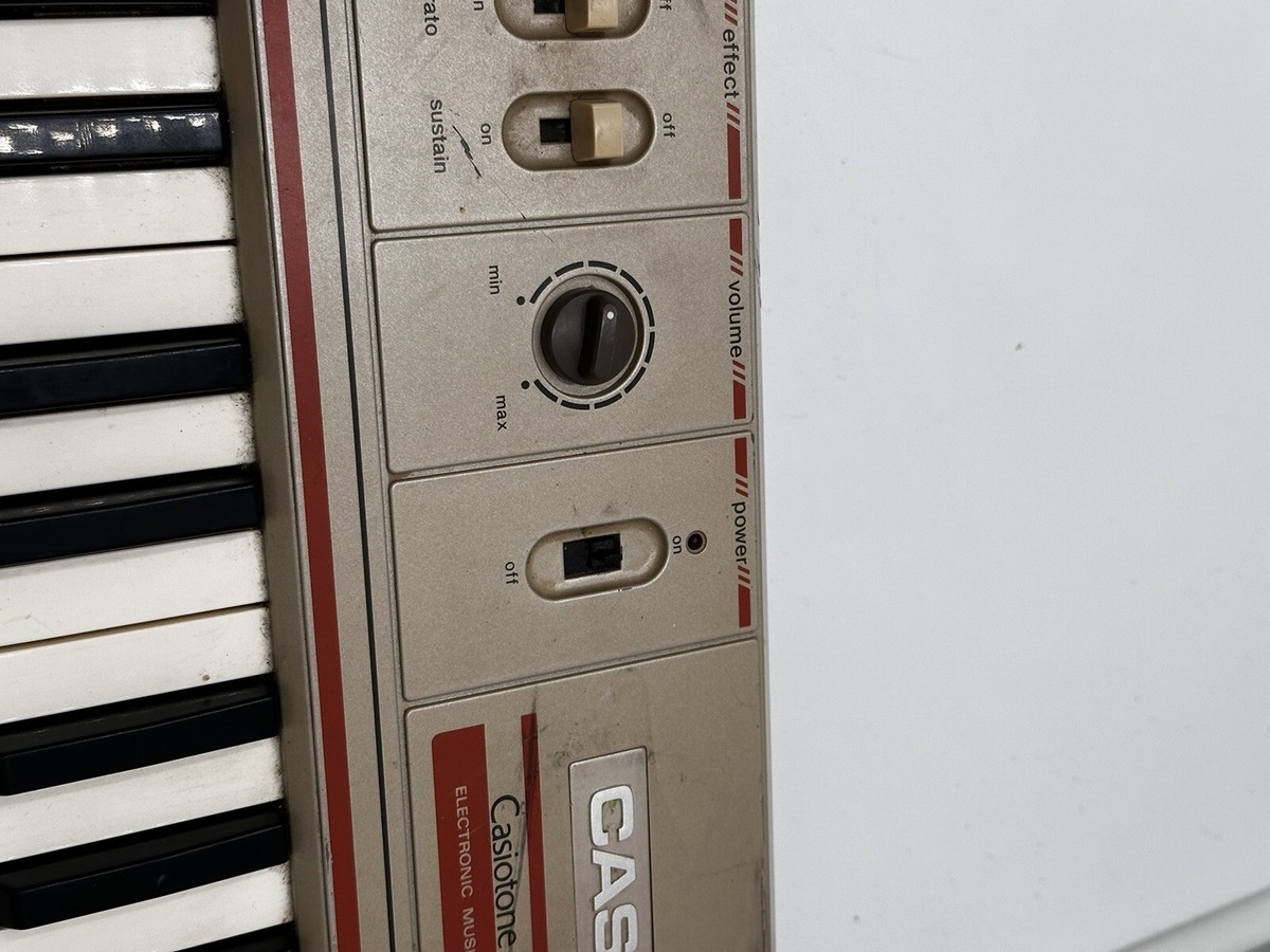CASIO Casiotone MT-46 ビンテージ80年代 Casio Casiotone MT-46 Keyboard, Cleaned | eBay
