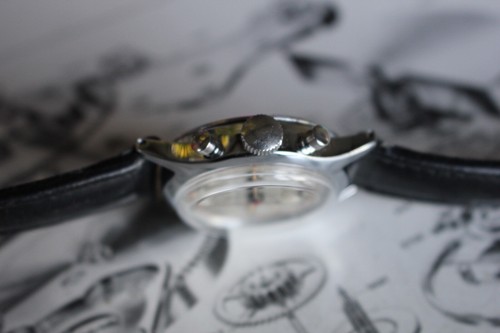 NEW OLD STOCK PIL0T VINTAGE LATHIN CHRONOGRAPH SPILLMAN VENUS 170 Id. BREITLING - Picture 12 of 18