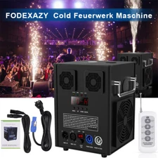 700W Cold Spark Firework Machine DMX Stage Effect Stage Events w/ Remote Control