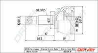 Dr!ve+ DP2110.10.1178 Gelenksatz Antriebswelle FüR Fiat Opel Abarth Lancia