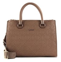 Liu Jo Manh Boston Bag M Schultertasche UmhäNgetasche Tasche Teddy Hellbraun Neu