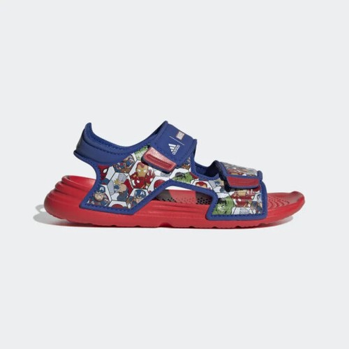 Infant adidas Adventures Altaswim x Marvel 'Blue Red' Sandal GY5532 RRP £49.99 - Picture 1 of 6