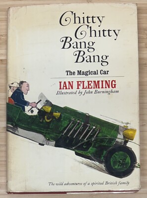 1964 IAN FLEMING-Chitty Chitty Bang Bang-Early Printing HC w/ DJ