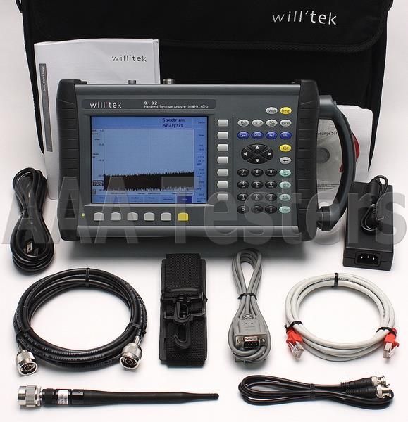 WillTek Aeroflex HSA 9102B 4 GHz Handheld Spectrum Analyzer 9102 M