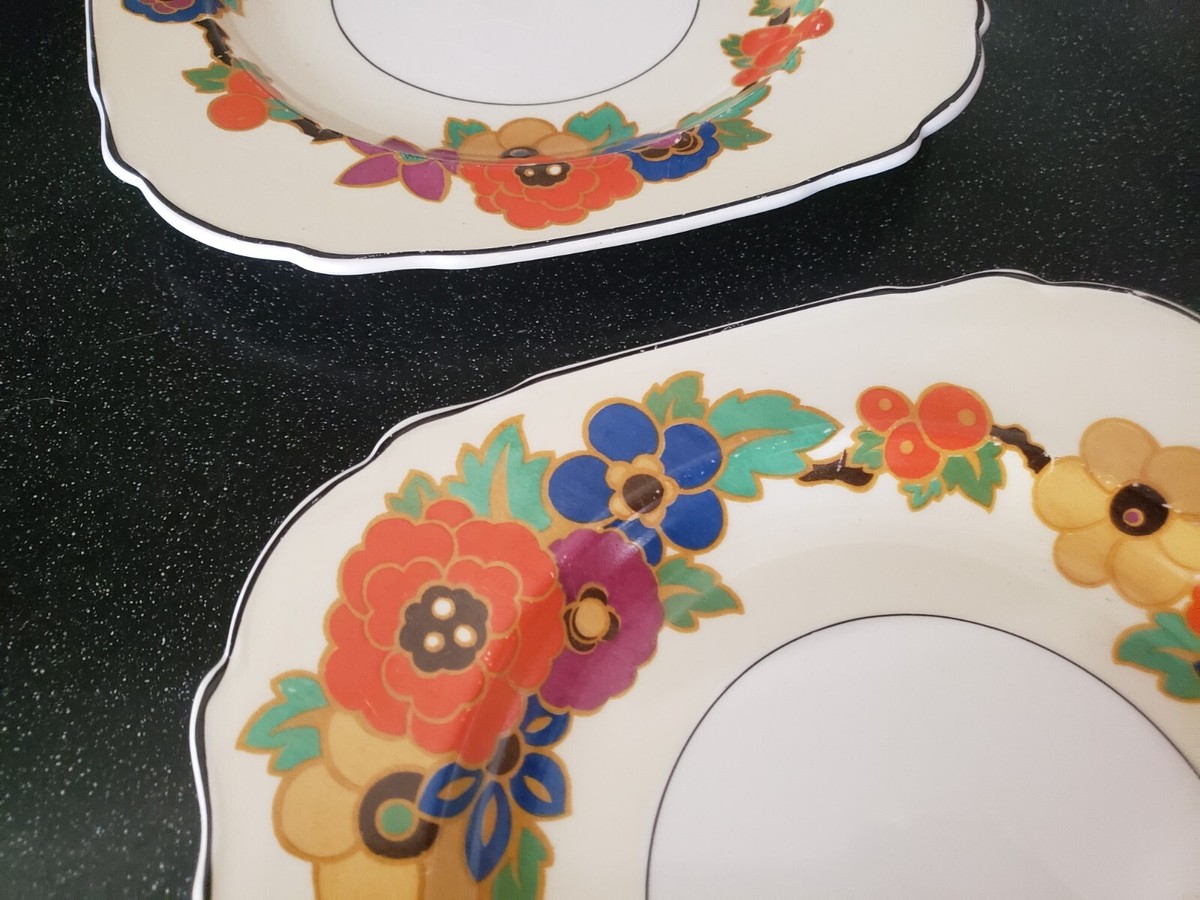 GRINDLEY アンティークプレートセット Rare Grindley China - Etsy