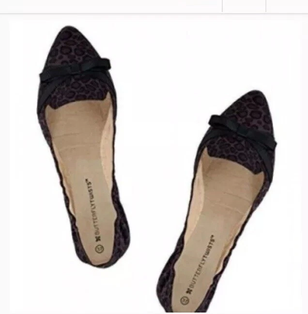 Nuevo en caja Butterfly Twists JAMIE Plegable Cómodo Ballet Pisos Tostado Leopardo Talla 6 EU 37 Foto 2 de 4