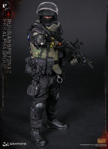 IN STOCK Modellino Damtoys 78064 Russian Spetsnaz Fsb Gruppo Alpha scala 1/6 - Foto 3 di 12