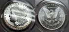 1881 S Morgan Silver Dollar $1 PCGS MS 66 Cresent Toning