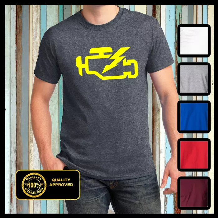 Check Engine T-shirt JDM Imports Racing Euro Honda illest