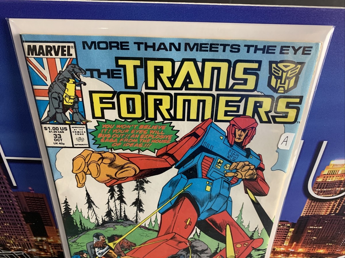 The Transformers #33 1987 Marvel Comics - A | eBay