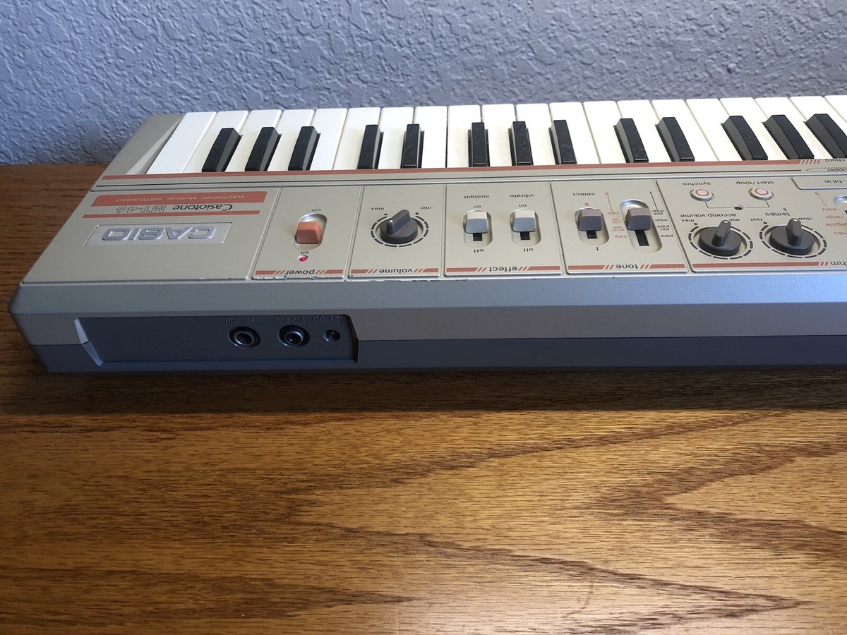 Casio Casiotone MT-46 Keyboard, Cleaned | eBay