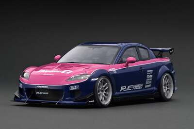1:18 Mazda RX-8 (SE3P) RE Amemiya -- Blue/Pink -- Ignition Model