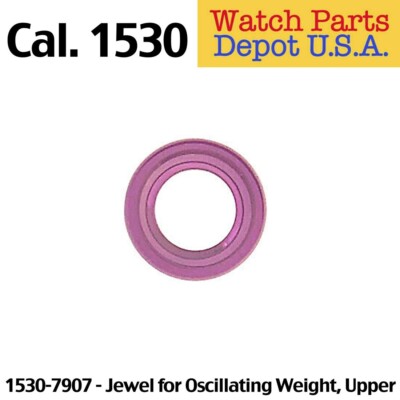 Rolex Caliber 1530-7907 Jewel for Oscillating Weight (Upper) Swiss Made Parts