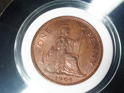 1964 GREAT BRITAIN NGC BRITISH UK Penny