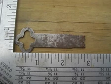  UNMARKED LARGE TRUNK   pad lock Lock key 2 13/16 INCH