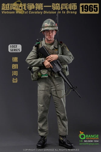 Figura 1/6 QORANGE QOTOYS QOM-1034 Guerra de Vietnam Ejército de los Estados Unidos 1ª División de Caballería - Imagen 3 de 22