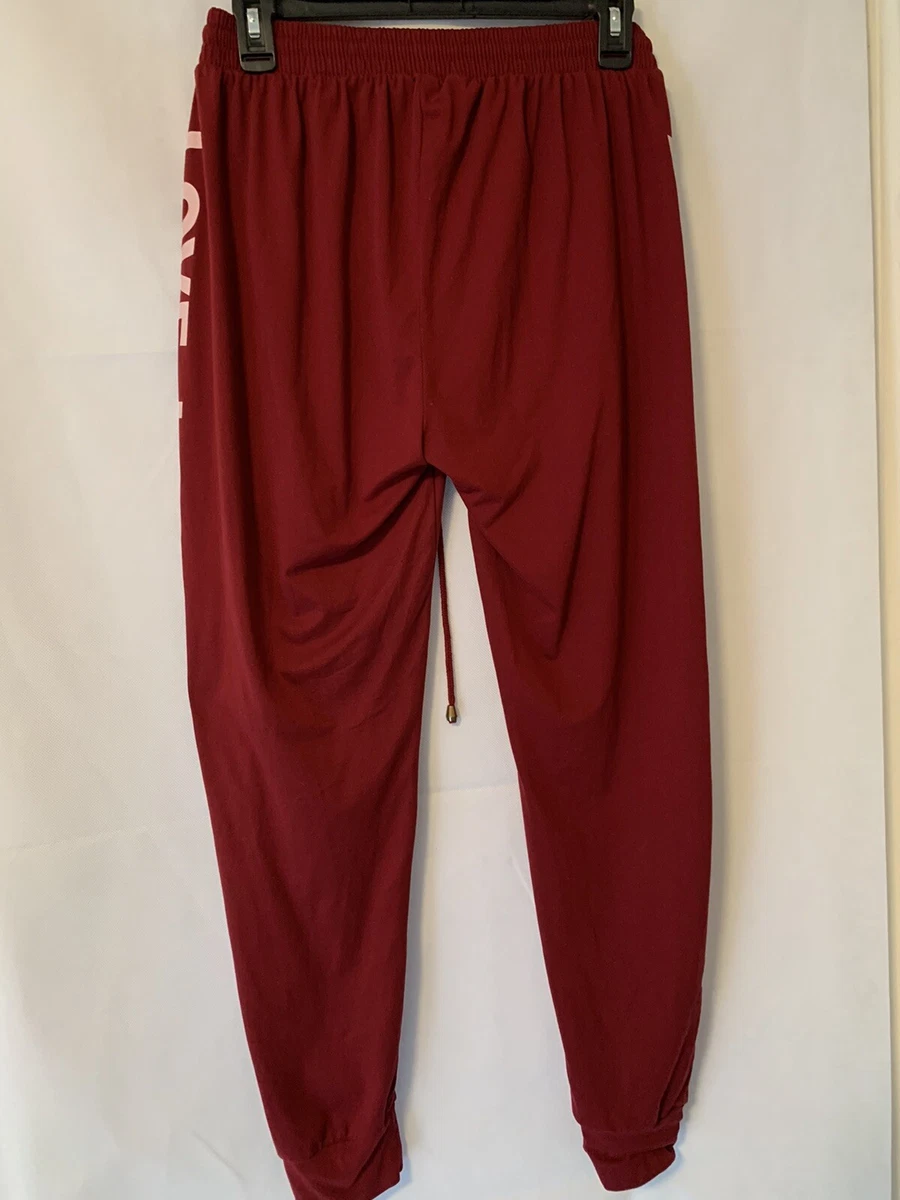 INDERO Super Soft Sweatpants Joggers with Zipper Pockets Size S