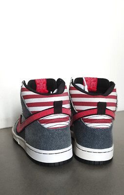 Size 10 - Nike Dunk Premium SB High Born In The USA | eBay