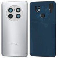 Huawei Mate 50 Pro | Backcover | Akkudeckel | Silber